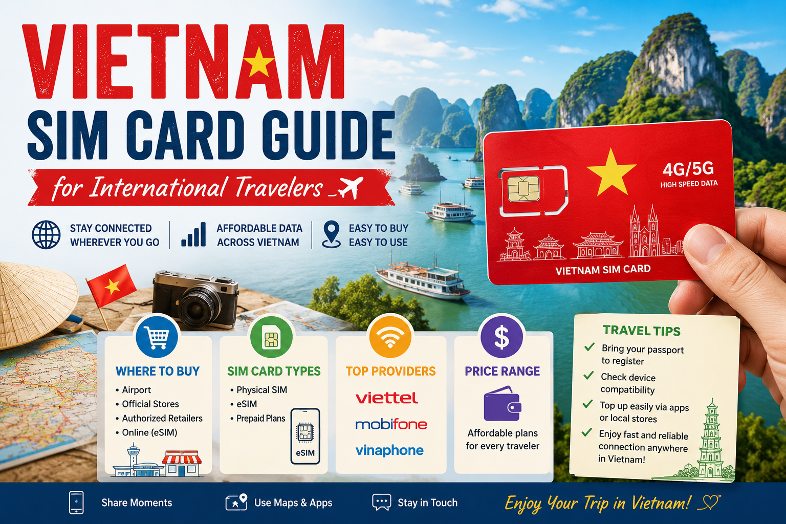 Vietnam SIM Card Guide for International Travelers